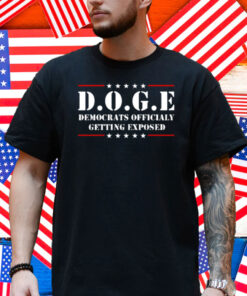 Scott Presler Wearing Doge Democrats ly Getting Exposed Shirt