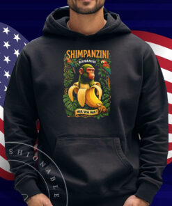 Shimpanzini Bananini Banana Monkey Meme Italian Brainrot Shirt