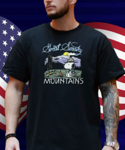 The Peanuts Snoopy x Great Smoky Mountains National Park Shirt