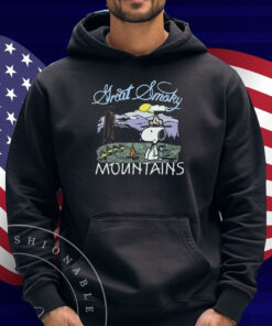 The Peanuts Snoopy x Great Smoky Mountains National Park Shirt