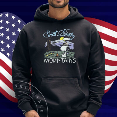 The Peanuts Snoopy x Great Smoky Mountains National Park Shirt