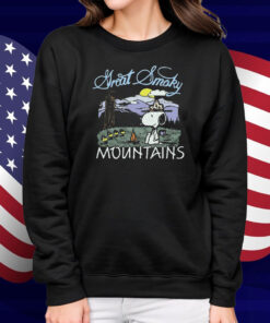 The Peanuts Snoopy x Great Smoky Mountains National Park Shirt