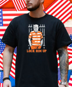 Trump Lock Him Up Is Going To Jail Shirt