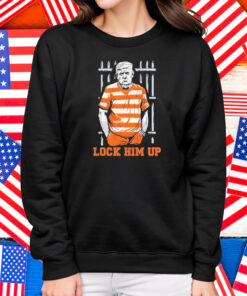 Trump Lock Him Up Is Going To Jail Shirt