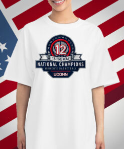 UConn WBB 12x NCAA Champions Logo T-Shirt