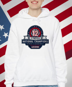 UConn WBB 12x NCAA Champions Logo T-Shirt