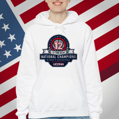 UConn WBB 12x NCAA Champions Logo T-Shirt