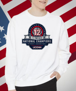 UConn WBB 12x NCAA Champions Logo T-Shirt