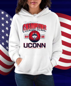 UConn WBB 2025 NCAA Champions Grid Shirt