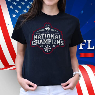 UConn WBB 2025 NCAA Champions Logo Shirt