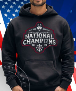 UConn WBB 2025 NCAA Champions Logo Shirt