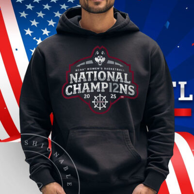 UConn WBB 2025 NCAA Champions Logo Shirt