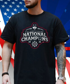 UConn WBB 2025 NCAA Champions Logo Shirt