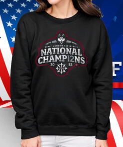 UConn WBB 2025 NCAA Champions Logo Shirt
