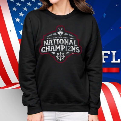 UConn WBB 2025 NCAA Champions Logo Shirt