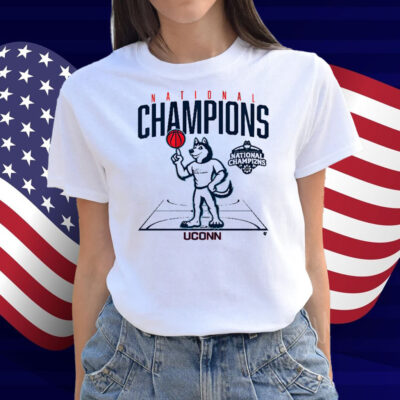 UConn WBB 2025 NCAA Champions Mascot Shirt