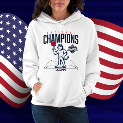 UConn WBB 2025 NCAA Champions Mascot Shirt