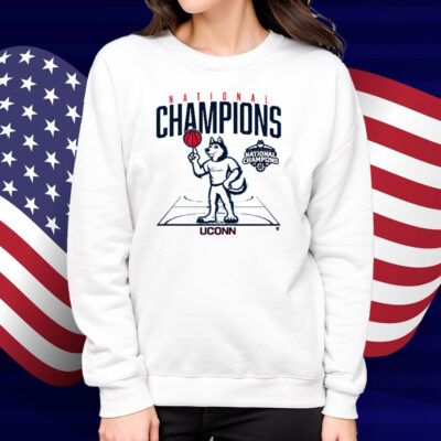 UConn WBB 2025 NCAA Champions Mascot Shirt