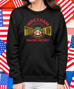Wrexham AFC Three In A Row Shirt