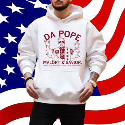 Da Pope Malort & Savior Water into Old Style, Stones Into Italian Beef T-Shirt