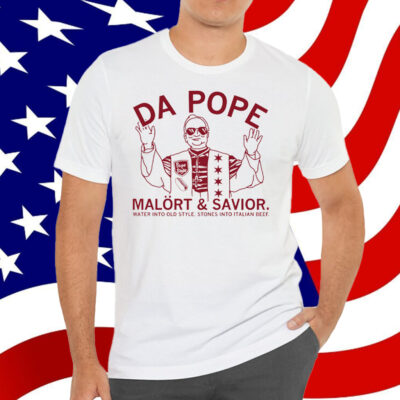 Da Pope Malort & Savior Water into Old Style, Stones Into Italian Beef T-Shirt