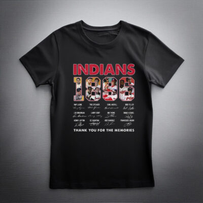 Indians Est 1896 Thank You For The Memories Shirt 