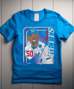 Mookie Betts Collage Frame T-Shirt