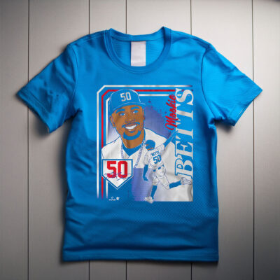 Mookie Betts Collage Frame T-Shirt