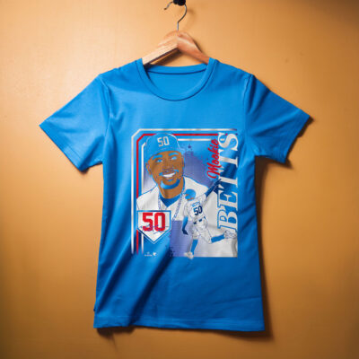 Mookie Betts Collage Frame T-Shirt