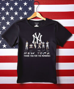 New York Fans Thank You For The Memories Shirt