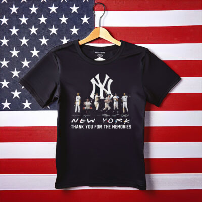 New York Fans Thank You For The Memories Shirt