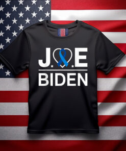 Standing With Joe Prostate Cancer Awareness Ribbon Shirt