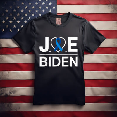 Standing With Joe Prostate Cancer Awareness Ribbon Shirt