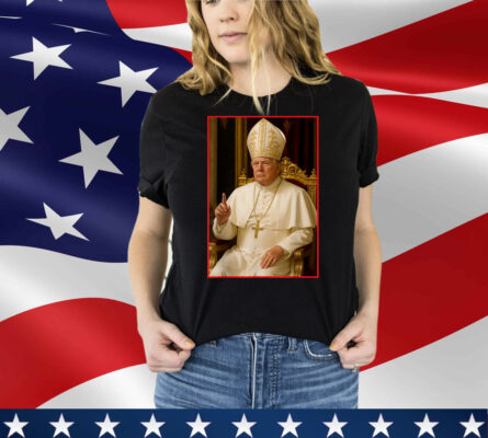 Trump As The 267th Pope Funny Trump in Papal Attire Shirt