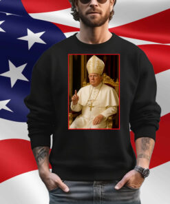 Trump As The 267th Pope Funny Trump in Papal Attire Shirt