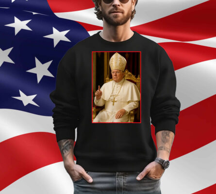 Trump As The 267th Pope Funny Trump in Papal Attire Shirt