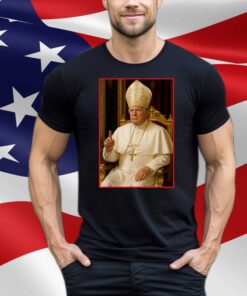 Trump As The 267th Pope Funny Trump in Papal Attire Shirt