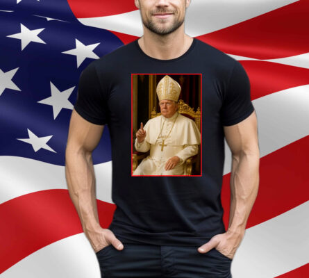 Trump As The 267th Pope Funny Trump in Papal Attire Shirt