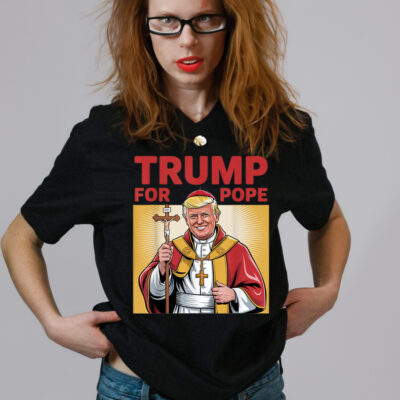 Trump For Pope Gear Catholic Vatican Republican Gear Shirt