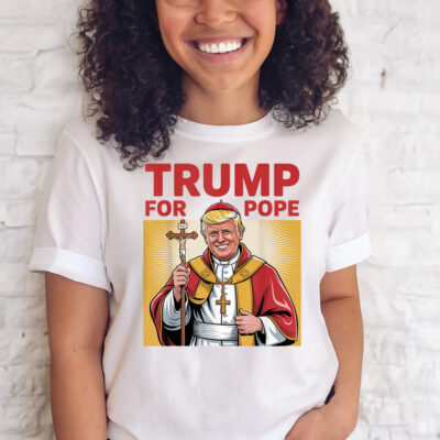 Trump For Pope Gear Catholic Vatican Republican Gear Shirt