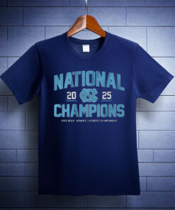 UNC Women's Lacrosse 2025 National Champions Shirt