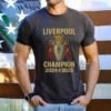 Vintage Liverpool 2025 Champions T-Shirt