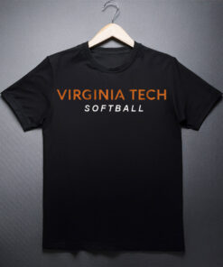 Virginia Tech Softball Logo Stack Shirt