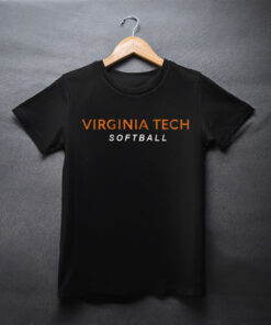 Virginia Tech Softball Logo Stack Shirt