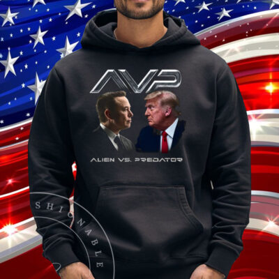 Alien vs Predator Trump vs Elon Shirt