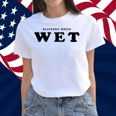 Renee Rapp Wearing Slippery When Wet Shirt