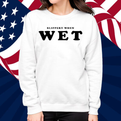 Renee Rapp Wearing Slippery When Wet Shirt