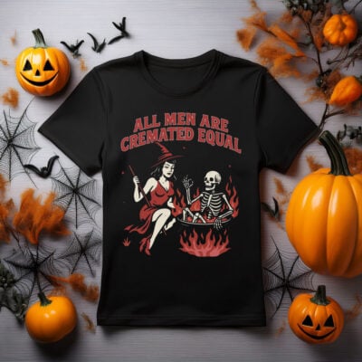 All Men Are Created Equal Shirt, Feminist Halloween Tee