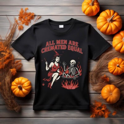 All Men Are Created Equal Shirt, Feminist Halloween Tee