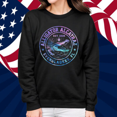 Alligator Alcatraz Florida Everglades Parody Shirt